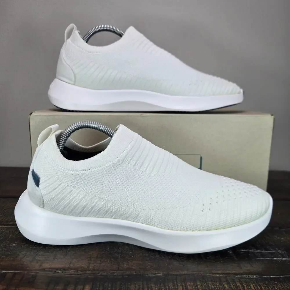 NEW Vessi Everyday Move Slip On Womens Size 7 Waterproof Shoes Sneakers White